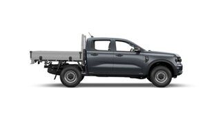 2023 Ford Ranger PY 2024.00MY XL Meteor Grey 10 Speed Sports Automatic Double Cab Chassis