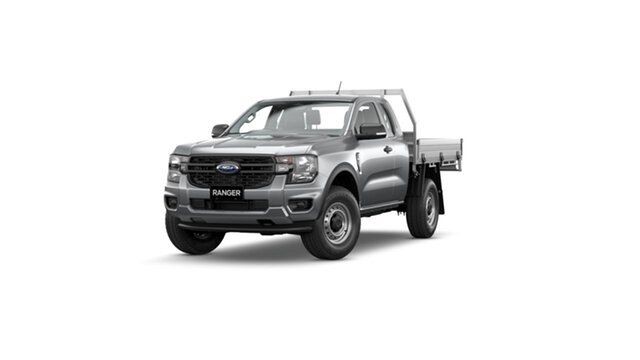 New Ford Ranger PY 2024.00MY XL Hi-Rider Clarkson, 2024 Ford Ranger PY 2024.00MY XL Hi-Rider Aluminium 6 Speed Sports Automatic Super Cab Chassis