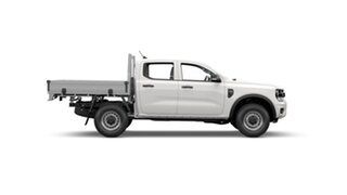 2023 Ford Ranger PY 2022MY XL Hi-Rider Arctic White 6 Speed Sports Automatic Double Cab Chassis