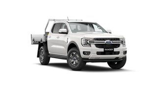 2023 Ford Ranger PY 2023.50MY XLT Double Cab Arctic White 10 Speed Sports Automatic
