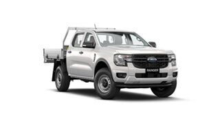 2023 Ford Ranger PY MY23.5 XL 2.0 (4x4) White 6 Speed Automatic Double Cab Chassis