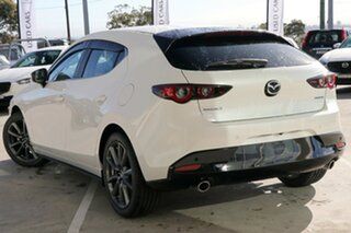 2024 Mazda 3 BP2H7A G20 SKYACTIV-Drive Evolve Snowflake White Pearl 6 Speed Sports Automatic.