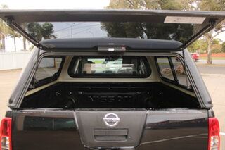 2010 Nissan Navara D40 RX (4x2) Black 6 Speed Manual Dual Cab Pick-up