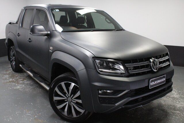 Used Volkswagen Amarok 2H MY19 TDI580 4MOTION Perm Ultimate Hamilton, 2019 Volkswagen Amarok 2H MY19 TDI580 4MOTION Perm Ultimate Grey 8 Speed Automatic Utility