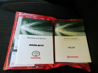 2017 Toyota Hilux GUN136R SR Double Cab 4x2 Hi-Rider White 6 Speed Manual Utility