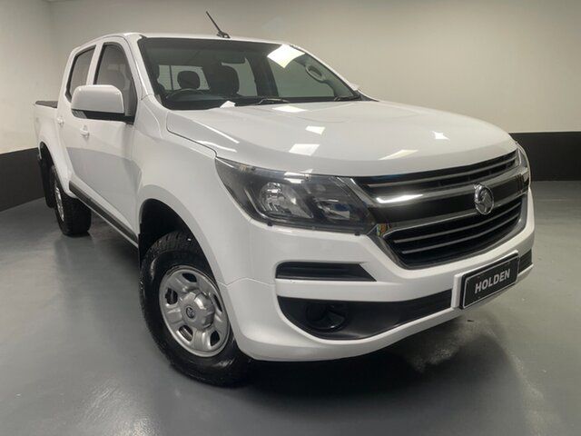 Used Holden Colorado RG MY17 LS Crew Cab 4x2 Cardiff, 2017 Holden Colorado RG MY17 LS Crew Cab 4x2 Summit White 6 Speed Sports Automatic Cab Chassis