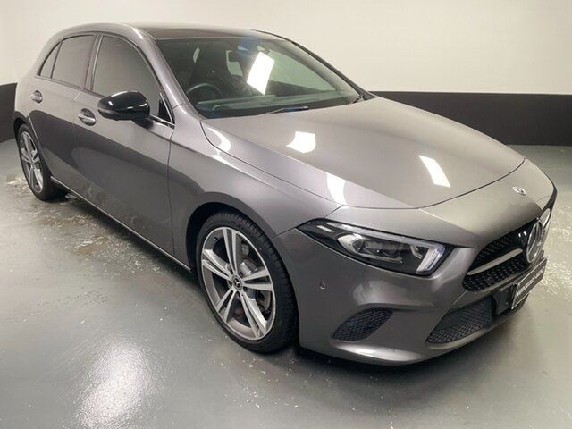 Used Mercedes-Benz A-Class W177 A250 DCT Cardiff, 2018 Mercedes-Benz A-Class W177 A250 DCT Grey 7 Speed Sports Automatic Dual Clutch Hatchback