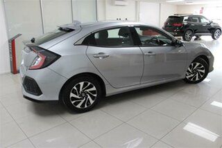 2017 Honda Civic 10th Gen MY17 VTi-S Silver 1 Speed Constant Variable Hatchback.