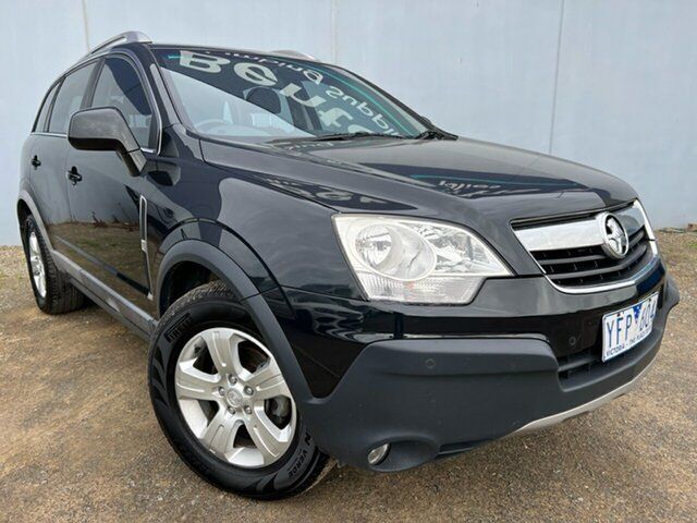 Used Holden Captiva CG MY10 5 (FWD) Hoppers Crossing, 2011 Holden Captiva CG MY10 5 (FWD) Black 5 Speed Manual Wagon