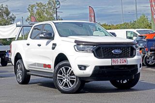 2020 Ford Ranger PX MkIII 2020.25MY FX4 White 6 Speed Manual Double Cab Pick Up.