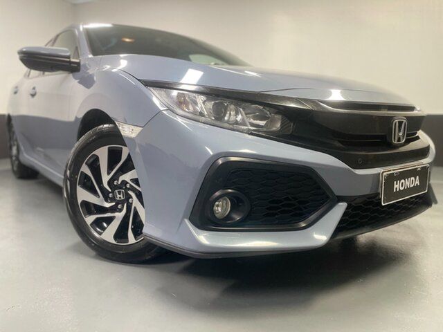 Used Honda Civic 10th Gen MY17 VTi-S Rutherford, 2017 Honda Civic 10th Gen MY17 VTi-S Sonic Grey 1 Speed Constant Variable Hatchback