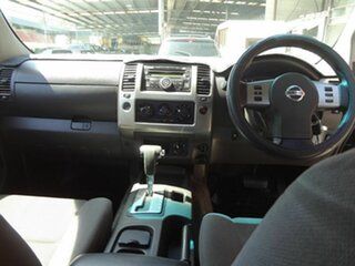 2010 Nissan Navara D40 ST (4x4) Black 5 Speed Automatic Dual Cab Pick-up