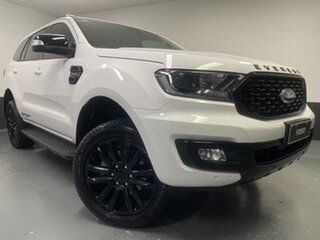 2019 Ford Everest UA II 2020.25MY Sport Arctic White 10 Speed Sports Automatic SUV.