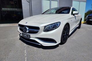 2016 Mercedes-Benz S-Class C217 806MY S63 AMG SPEEDSHIFT MCT White 7 Speed Sports Automatic Coupe