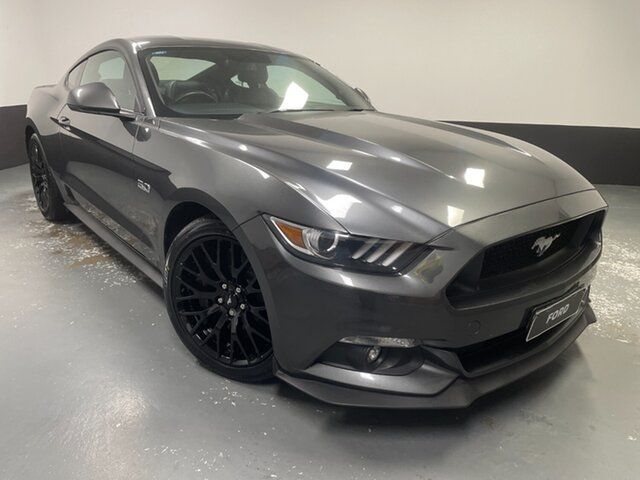 Used Ford Mustang FM 2017MY GT Fastback SelectShift Raymond Terrace, 2017 Ford Mustang FM 2017MY GT Fastback SelectShift Grey 6 Speed Sports Automatic Fastback