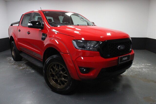 Used Ford Ranger PX MkIII 2021.75MY FX4 Raymond Terrace, 2021 Ford Ranger PX MkIII 2021.75MY FX4 True Red 10 Speed Sports Automatic Double Cab Pick Up