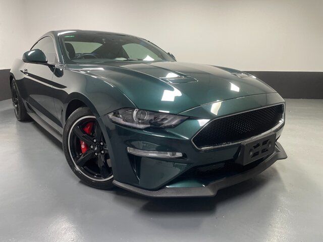 Used Ford Mustang FN 2019MY BULLITT Rutherford, 2018 Ford Mustang FN 2019MY BULLITT Bright Highland Green 6 Speed Manual Fastback