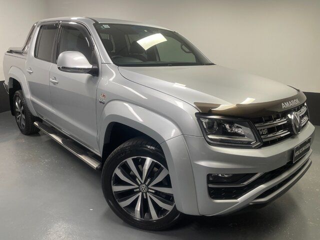 Used Volkswagen Amarok 2H MY19 TDI580 4MOTION Perm Ultimate Cardiff, 2019 Volkswagen Amarok 2H MY19 TDI580 4MOTION Perm Ultimate Silver 8 Speed Automatic Utility