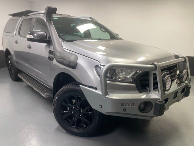 Used Ford Ranger PX MkIII 2021.25MY Wildtrak Hamilton, 2021 Ford Ranger PX MkIII 2021.25MY Wildtrak Silver 10 Speed Sports Automatic Double Cab Pick Up