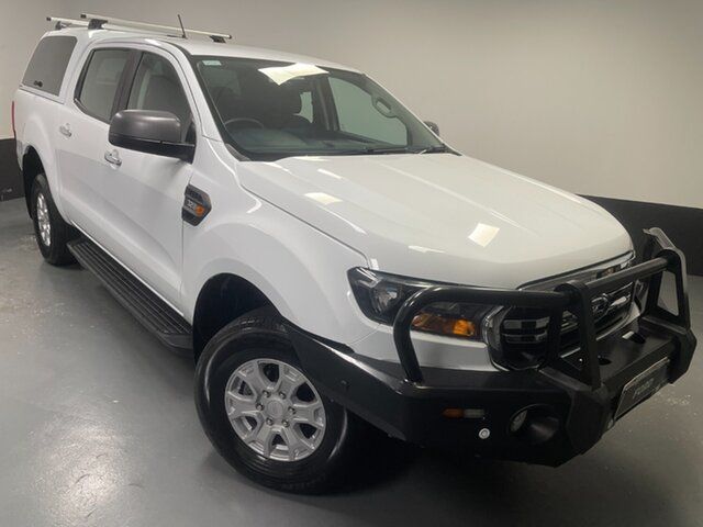 Used Ford Ranger PX MkIII 2019.00MY XLS Cardiff, 2018 Ford Ranger PX MkIII 2019.00MY XLS Frozen White 6 Speed Sports Automatic Utility
