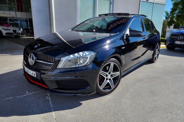 Used Mercedes-Benz A-Class W176 805+055MY A250 D-CT Sport Albion, 2015 Mercedes-Benz A-Class W176 805+055MY A250 D-CT Sport Black 7 Speed Sports Automatic Dual Clutch
