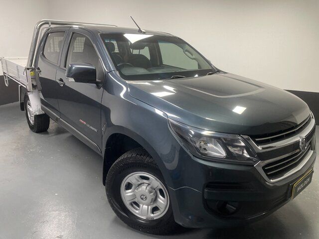 Used Holden Colorado RG MY18 LS Crew Cab Hamilton, 2018 Holden Colorado RG MY18 LS Crew Cab Grey 6 Speed Sports Automatic Cab Chassis