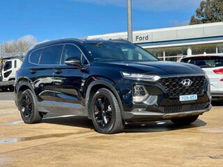 2018 Hyundai Santa Fe TM MY19 Highlander Black 8 Speed Sports Automatic Wagon.