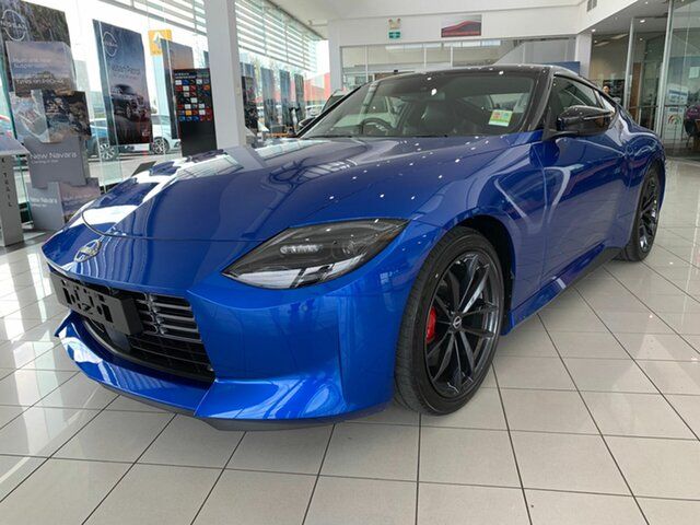 Demo Nissan Z Z34 MY23 Nailsworth, 2022 Nissan Z Z34 MY23 Seiran Blue/blk Roof 6 Speed Manual Coupe