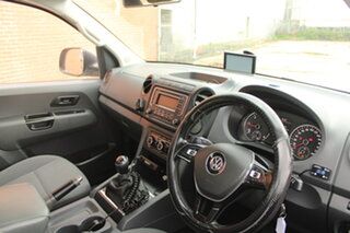 2016 Volkswagen Amarok 2H MY16 TDI400 (4x4) White 6 Speed Manual Cab Chassis