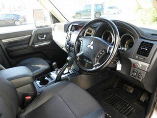 2014 Mitsubishi Pajero NX MY15 GLS Brown 5 Speed Sports Automatic Wagon