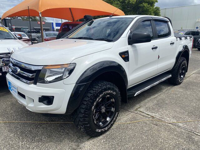 Used Ford Ranger PX XL Morayfield, 2015 Ford Ranger PX XL White 6 Speed Manual Utility