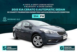 2015 Kia Cerato YD MY15 S Grey 6 Speed Sports Automatic Sedan.