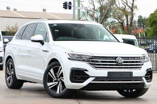 2022 Volkswagen Touareg CR MY23 210TDI Tiptronic 4MOTION R-Line Pure White 8 Speed Sports Automatic