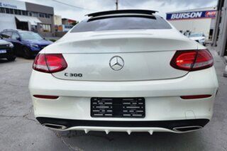 2018 Mercedes-Benz C-Class C205 808MY C300 9G-Tronic White 9 Speed Sports Automatic Coupe