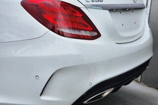 2016 Mercedes-Benz C-Class W205 807MY C200 7G-Tronic + White 7 Speed Sports Automatic Sedan