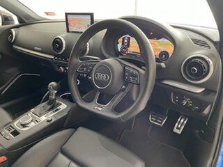 2019 Audi S3 8V MY20 S Tronic Quattro Blue 7 Speed Sports Automatic Dual Clutch Sedan