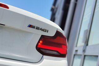 2019 BMW 2 Series F23 LCI M240I White 8 Speed Sports Automatic Convertible