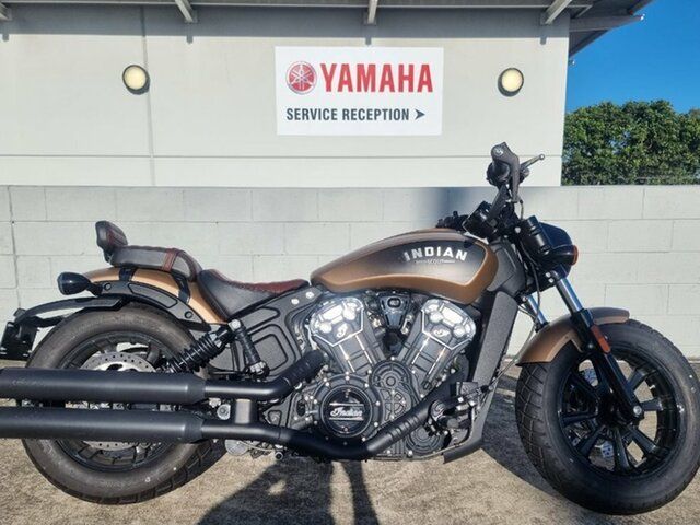 Used Indian Scout Bobber Bronze Smoke MY19 1100CC Maroochydore, 2019 Indian Scout Bobber Bronze Smoke 1100CC 1133cc