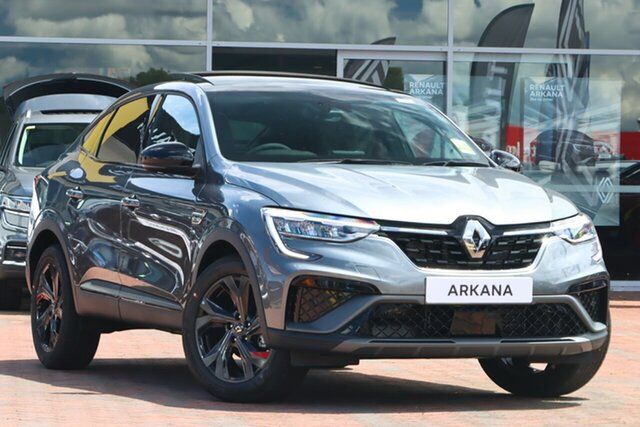 New Renault Arkana JL1 MY23 R.S. Line Coupe EDC Nailsworth, 2023 Renault Arkana JL1 MY23 R.S. Line Coupe EDC Grey Metallic 7 Speed Sports Automatic Dual Clutch