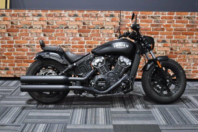 Used Indian Scout Bobber Thunder Black MY19 1100CC Fyshwick, 2019 Indian Scout Bobber Thunder Black 1100CC 1133cc