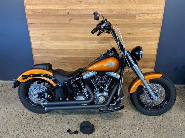 Used Harley-Davidson FLS Softail Slim MY15 1700CC Campbelltown, 2015 Harley-Davidson FLS Softail Slim 1700CC Cruiser 1690cc