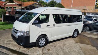 2017 Toyota HiAce KDH223R MY16 Commuter White 4 Speed Automatic Bus.