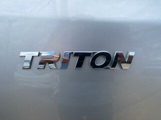 2015 Mitsubishi Triton MQ MY16 GLX Double Cab 4x2 Silver 5 Speed Sports Automatic Utility