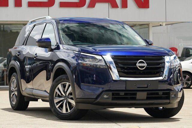 New Nissan Pathfinder R53 MY24 Ti 2WD Liverpool, 2024 Nissan Pathfinder R53 MY24 Ti 2WD Super Black 9 Speed Sports Automatic Wagon