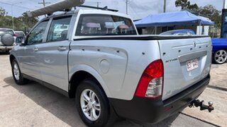 2010 Ssangyong Actyon Sports Q100 MY08 (4x4) Silver 6 Speed Automatic Double Cab Utility