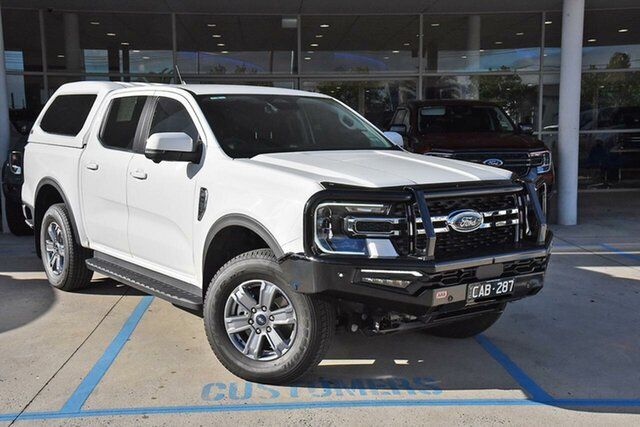 Used Ford Ranger PY 2022MY XLT Oakleigh, 2022 Ford Ranger PY 2022MY XLT White 10 Speed Sports Automatic Double Cab Pick Up