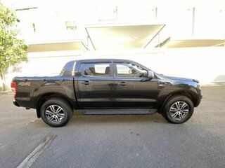 2016 Ford Ranger PX MkII XLS Double Cab Black 6 Speed Sports Automatic Utility.