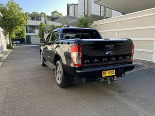 2016 Ford Ranger PX MkII XLS Double Cab Black 6 Speed Sports Automatic Utility