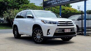 2018 Toyota Kluger GSU50R Grande 2WD Pearl White 8 Speed Sports Automatic Wagon