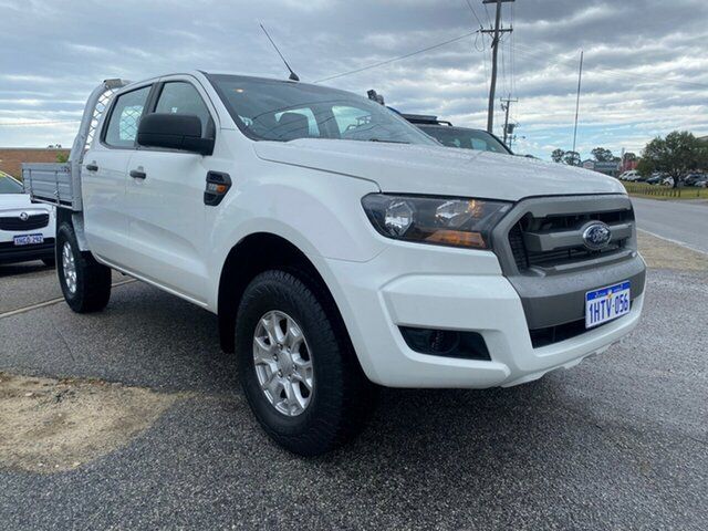 Used Ford Ranger PX MkII XL 2.2 (4x4) Wangara, 2016 Ford Ranger PX MkII XL 2.2 (4x4) White 6 Speed Manual Crew Cab Chassis